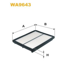Повітряний фільтр WIX FILTERS WA9643