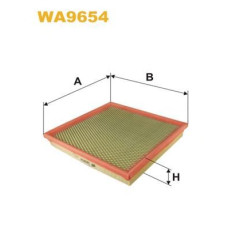 Повітряний фільтр WIX FILTERS WA9654