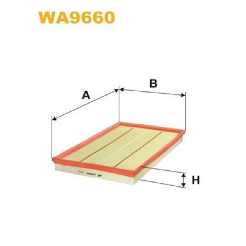 Повітряний фільтр WIX FILTERS WA9660