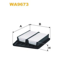 Повітряний фільтр WIX FILTERS WA9673