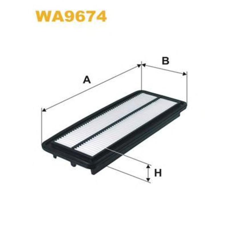 Повітряний фільтр WIX FILTERS WA9674