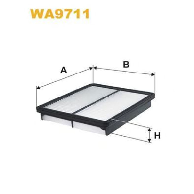 Повітряний фільтр WIX FILTERS WA9711