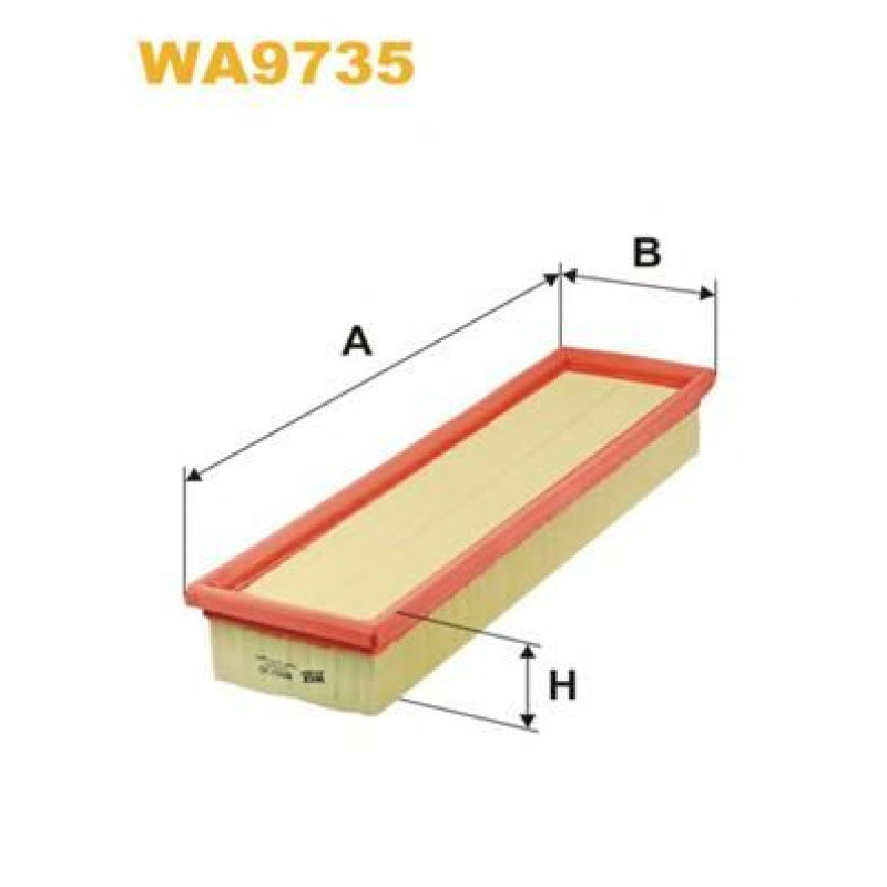 Повітряний фільтр WIX FILTERS WA9735