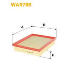 Повітряний фільтр WIX FILTERS WA9796