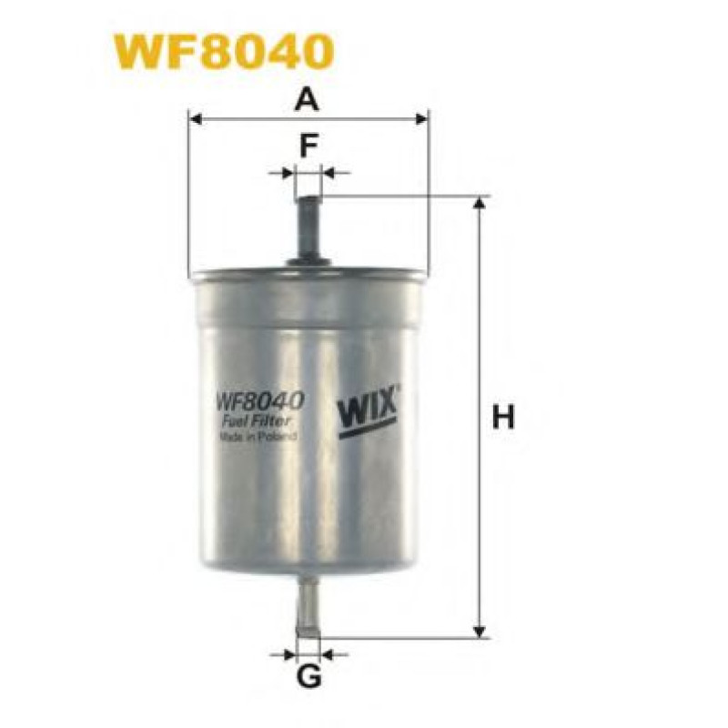 Паливний фільтр WIX FILTERS WF8040