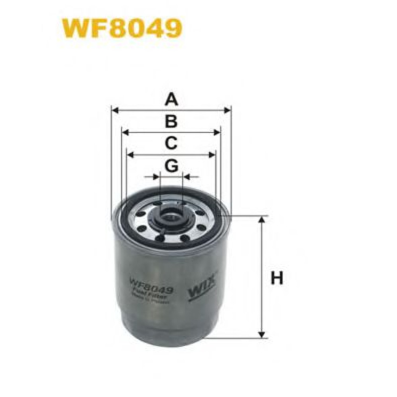 Паливний фільтр WIX FILTERS WF8049