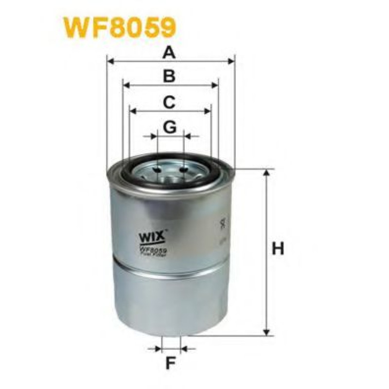Паливний фільтр WIX FILTERS WF8059
