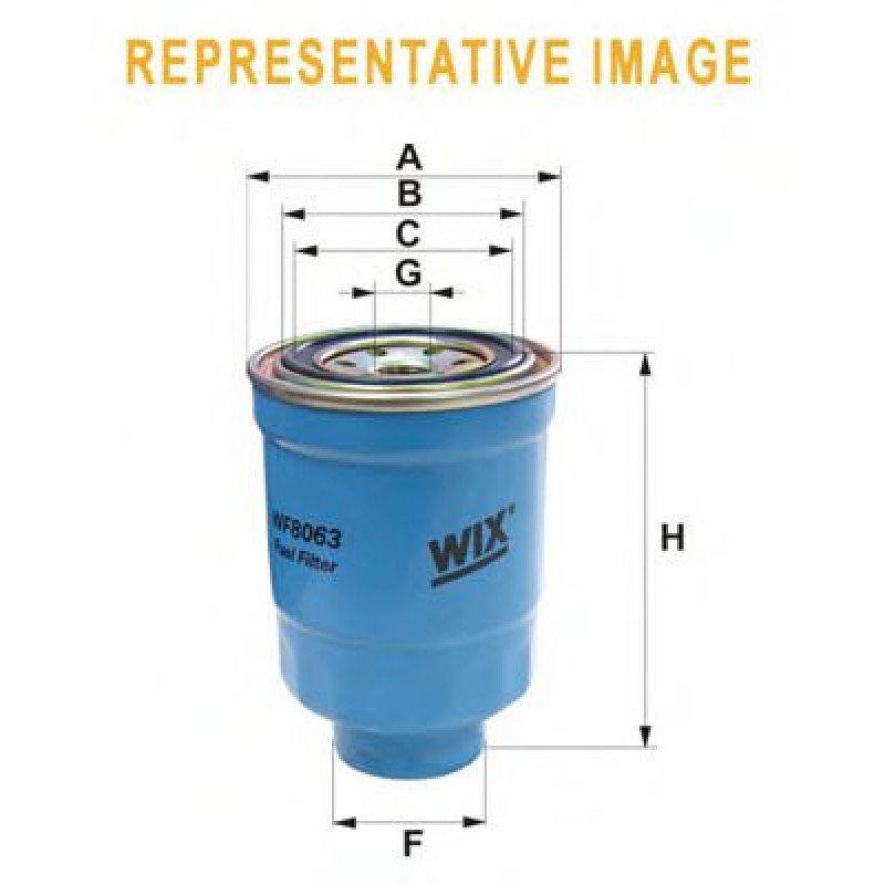 Паливний фільтр WIX FILTERS WF8061