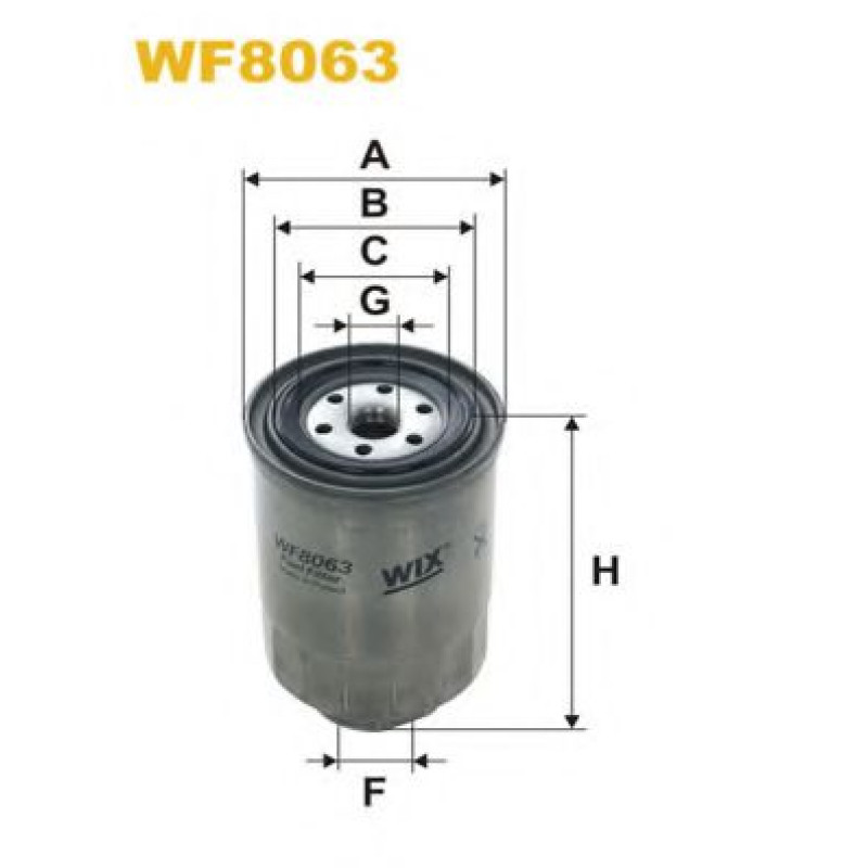 Паливний фільтр WIX FILTERS WF8063