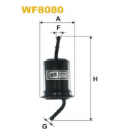 Паливний фільтр WIX FILTERS WF8080