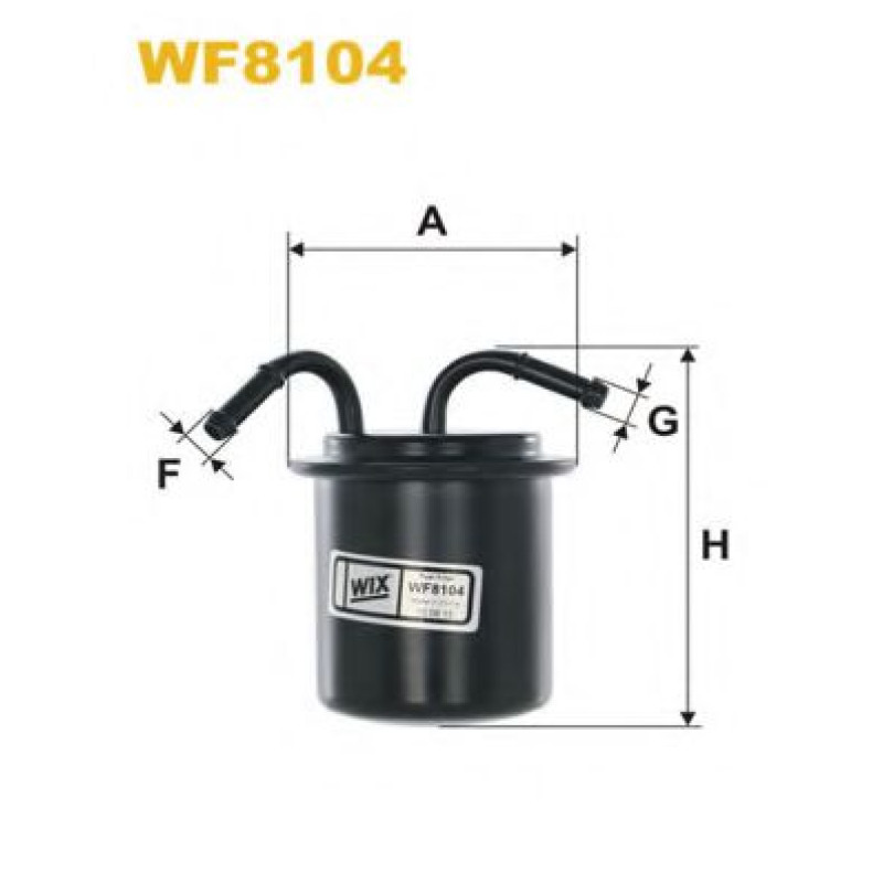 Паливний фільтр WIX FILTERS WF8104
