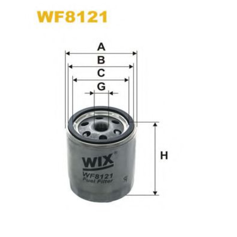 Паливний фільтр WIX FILTERS WF8121