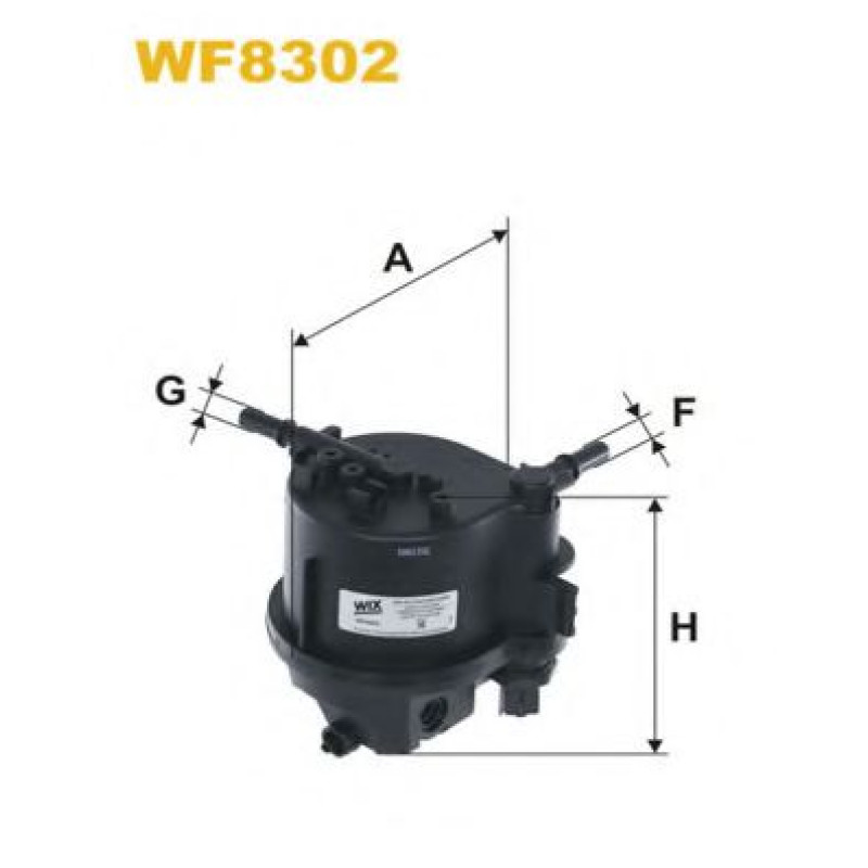 Паливний фільтр WIX FILTERS WF8302