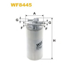 Паливний фільтр WIX FILTERS WF8445