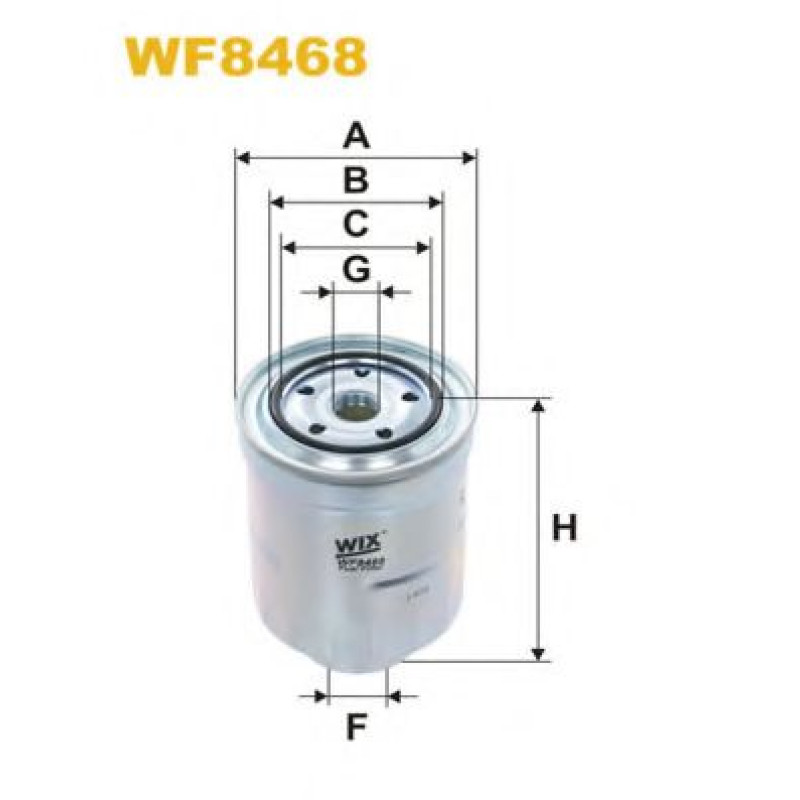 Паливний фільтр WIX FILTERS WF8468