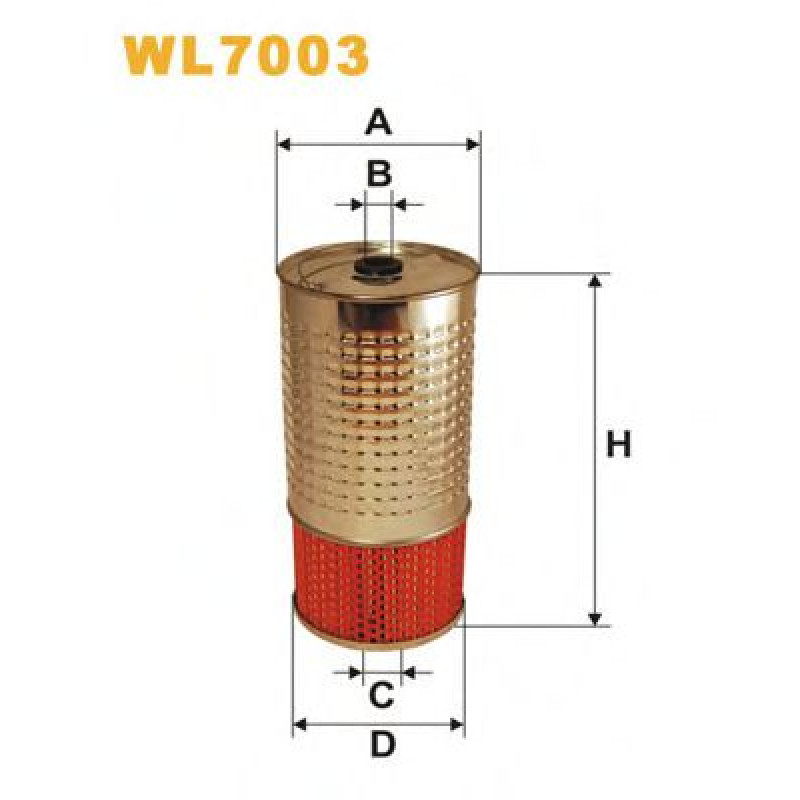 Масляний фільтр WIX FILTERS WL7003