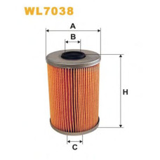 Масляний фільтр WIX FILTERS WL7038