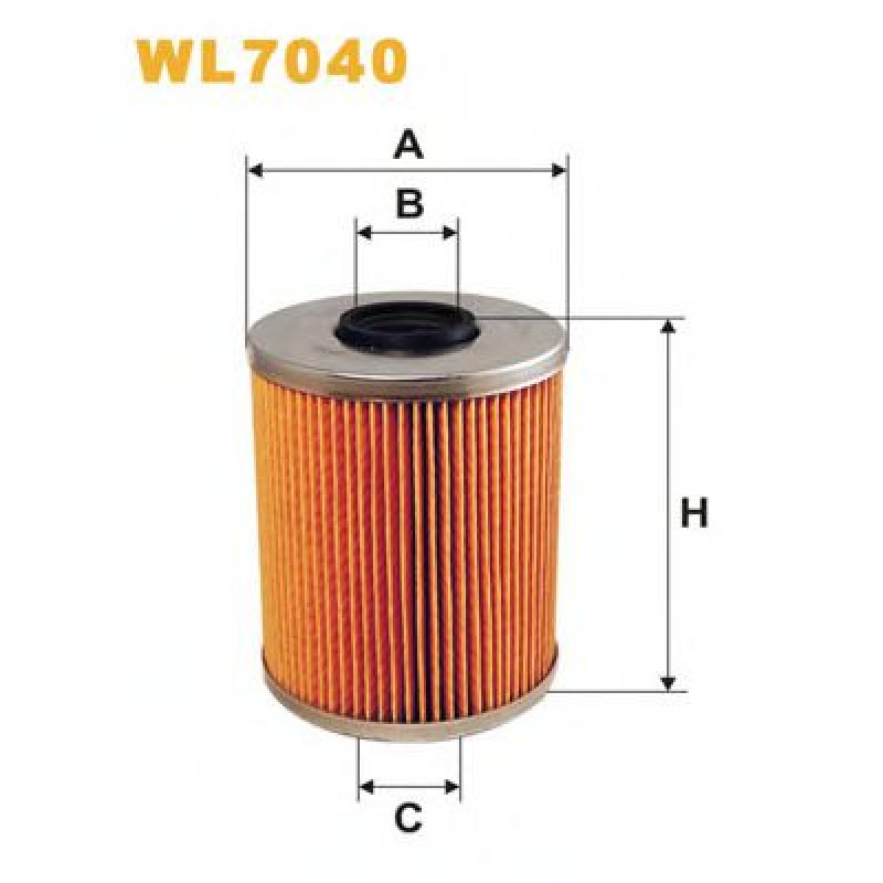 Масляний фільтр WIX FILTERS WL7040