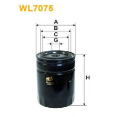 Масляний фільтр WIX FILTERS WL7075