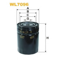 Масляний фільтр WIX FILTERS WL7096