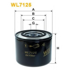 Масляний фільтр WIX FILTERS WL7125