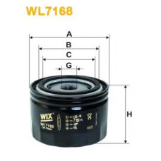 Масляний фільтр WIX FILTERS WL7168