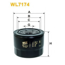 Масляний фільтр WIX FILTERS WL7174