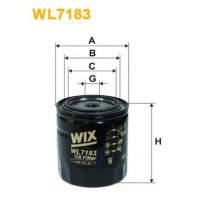 Масляний фільтр WIX FILTERS WL7183