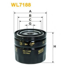 Масляний фільтр WIX FILTERS WL7188