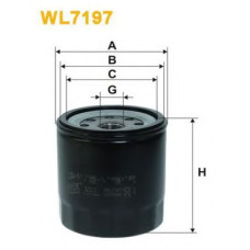 Масляний фільтр WIX FILTERS WL7197
