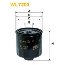 Масляний фільтр WIX FILTERS WL7203