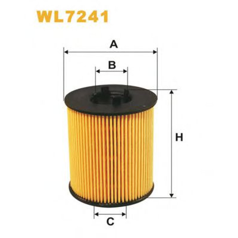 Масляний фільтр WIX FILTERS WL7241