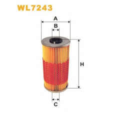 Масляний фільтр WIX FILTERS WL7243