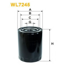 Масляний фільтр WIX FILTERS WL7245