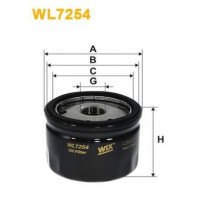 Масляний фільтр WIX FILTERS WL7254