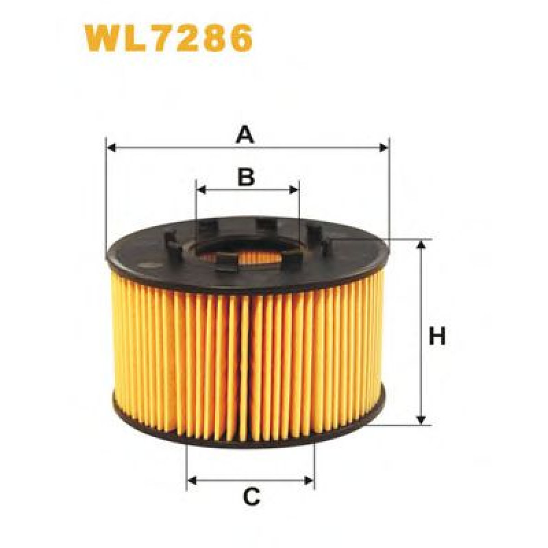 Масляний фільтр WIX FILTERS WL7286