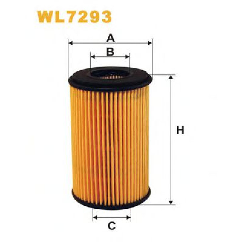 Масляний фільтр WIX FILTERS WL7293