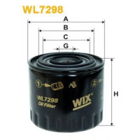 Масляний фільтр WIX FILTERS WL7298
