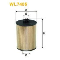 Масляний фільтр WIX FILTERS WL7405