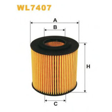 Масляний фільтр WIX FILTERS WL7407