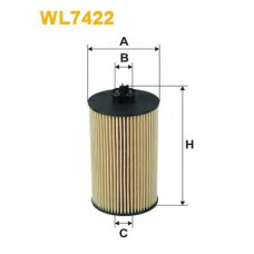 Масляний фільтр WIX FILTERS WL7422