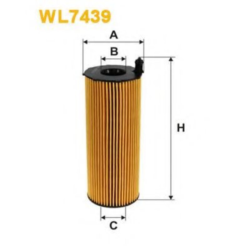 Масляний фільтр WIX FILTERS WL7439