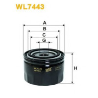 Масляний фільтр WIX FILTERS WL7443