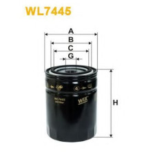 Масляний фільтр WIX FILTERS WL7445
