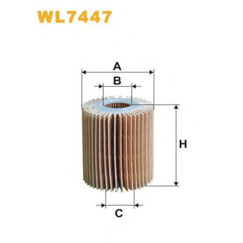 Масляний фільтр WIX FILTERS WL7447