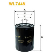 Масляний фільтр WIX FILTERS WL7448