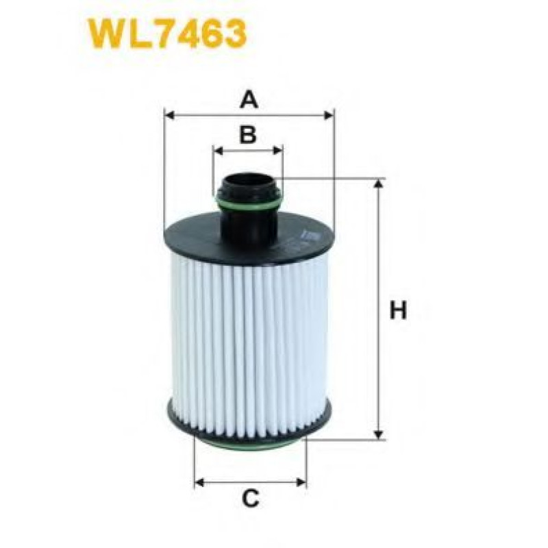 Масляний фільтр WIX FILTERS WL7463