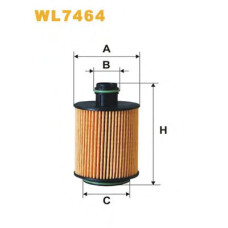 Масляний фільтр WIX FILTERS WL7464