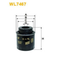 Масляний фільтр WIX FILTERS WL7467