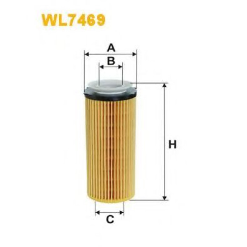 Масляний фільтр WIX FILTERS WL7469